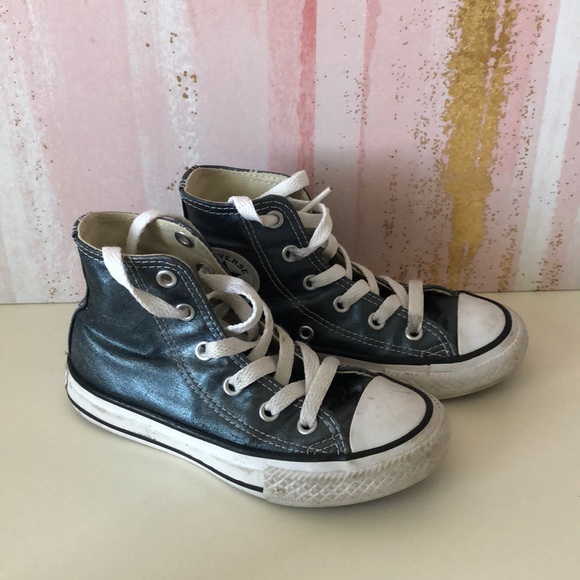 Girls converse metallic blue - Picture 1 of 6